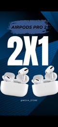 2x1 AirPods Pro 2 ( cable de carga+estuche protector)